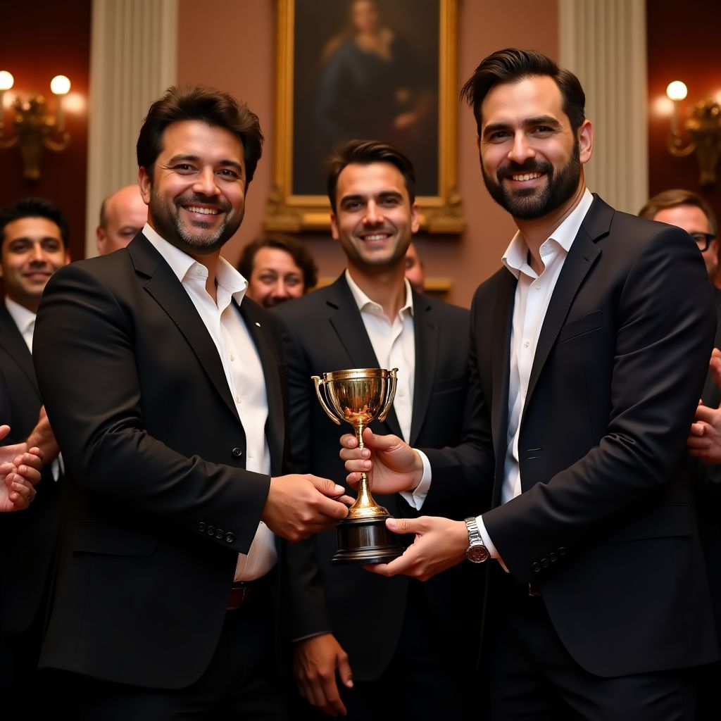Equipo de ConsultaLegal recibiendo premio de excelencia