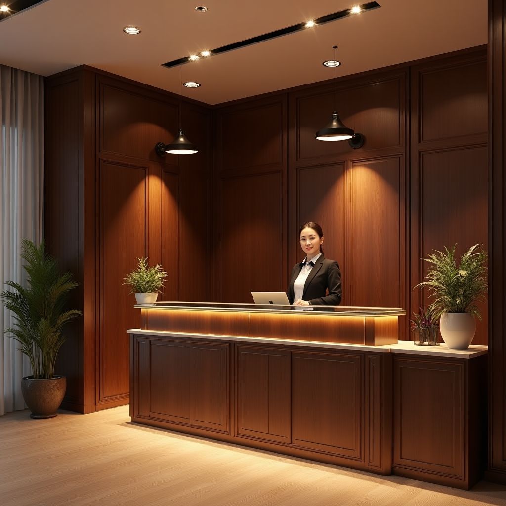 Área de recepción